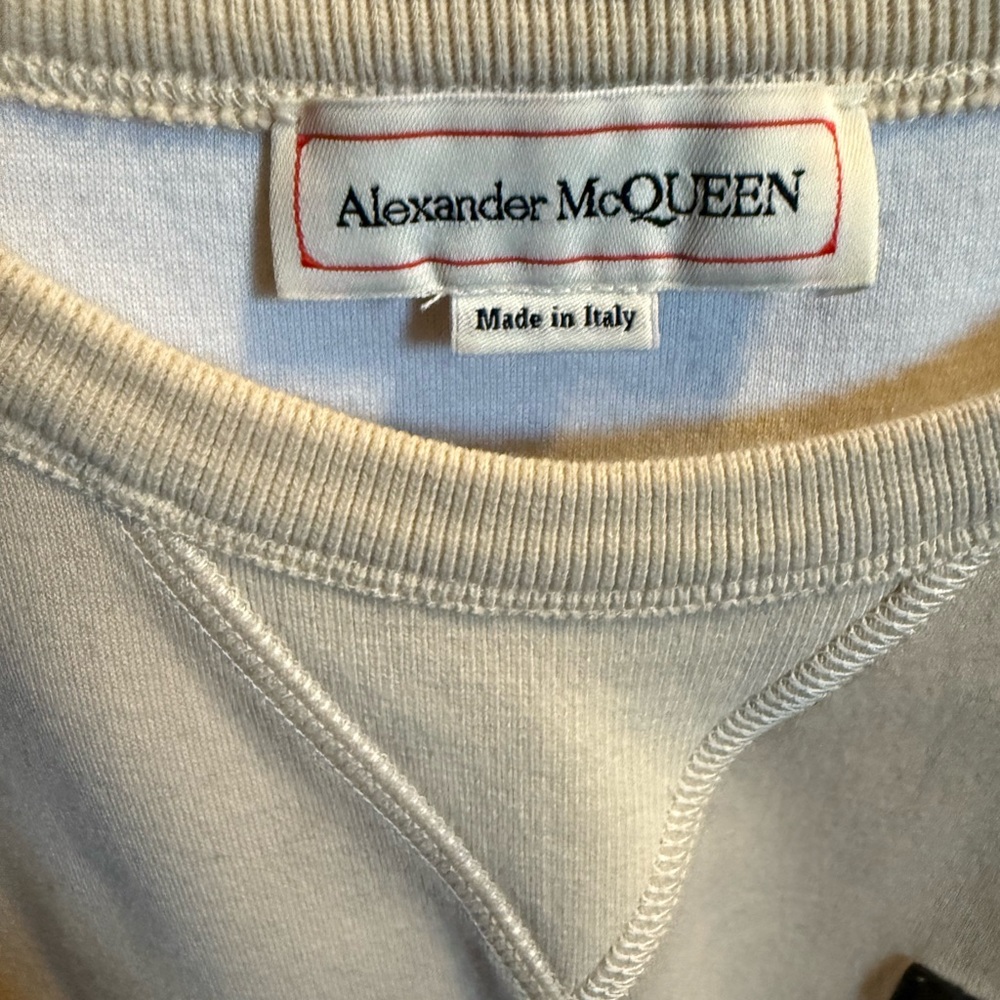 Alexander McQueen Ivory Sweatshirt